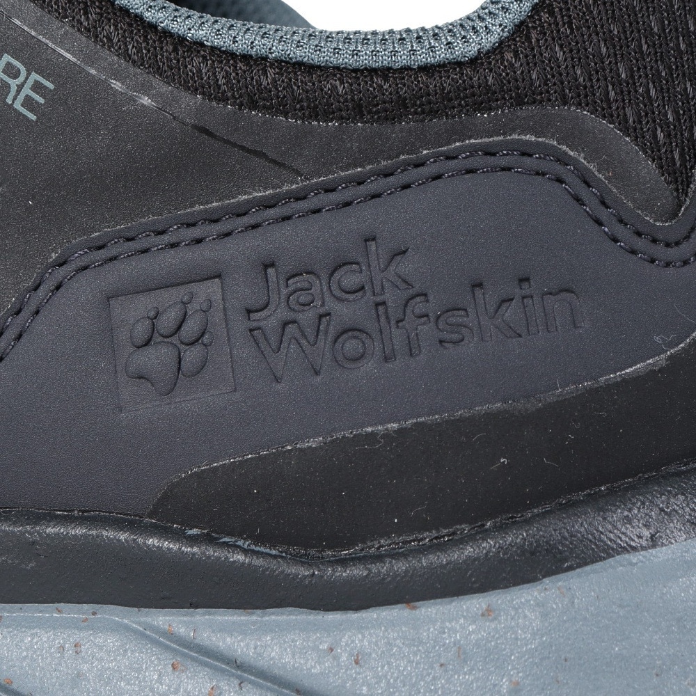 ジャックウルフスキン（JackWolfskin）（メンズ）トレッキングシューズ ローカット 登山靴 テラベンチャー テキサポール 4051621-6364 グレー 防水 透湿