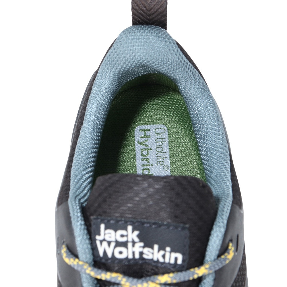 ジャックウルフスキン（JackWolfskin）（メンズ）トレッキングシューズ ローカット 登山靴 テラベンチャー テキサポール 4051621-6364 グレー 防水 透湿