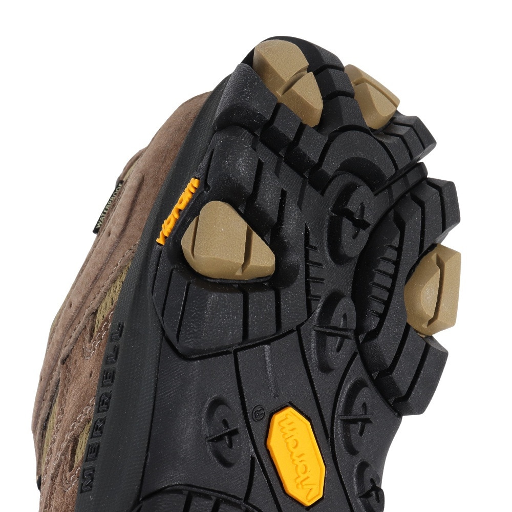 メレル（MERRELL）（メンズ）ローカット シューズ MOAB3 WP WIDE 135537W KANGAROO 防水 モアブ3 登山 トレッキング