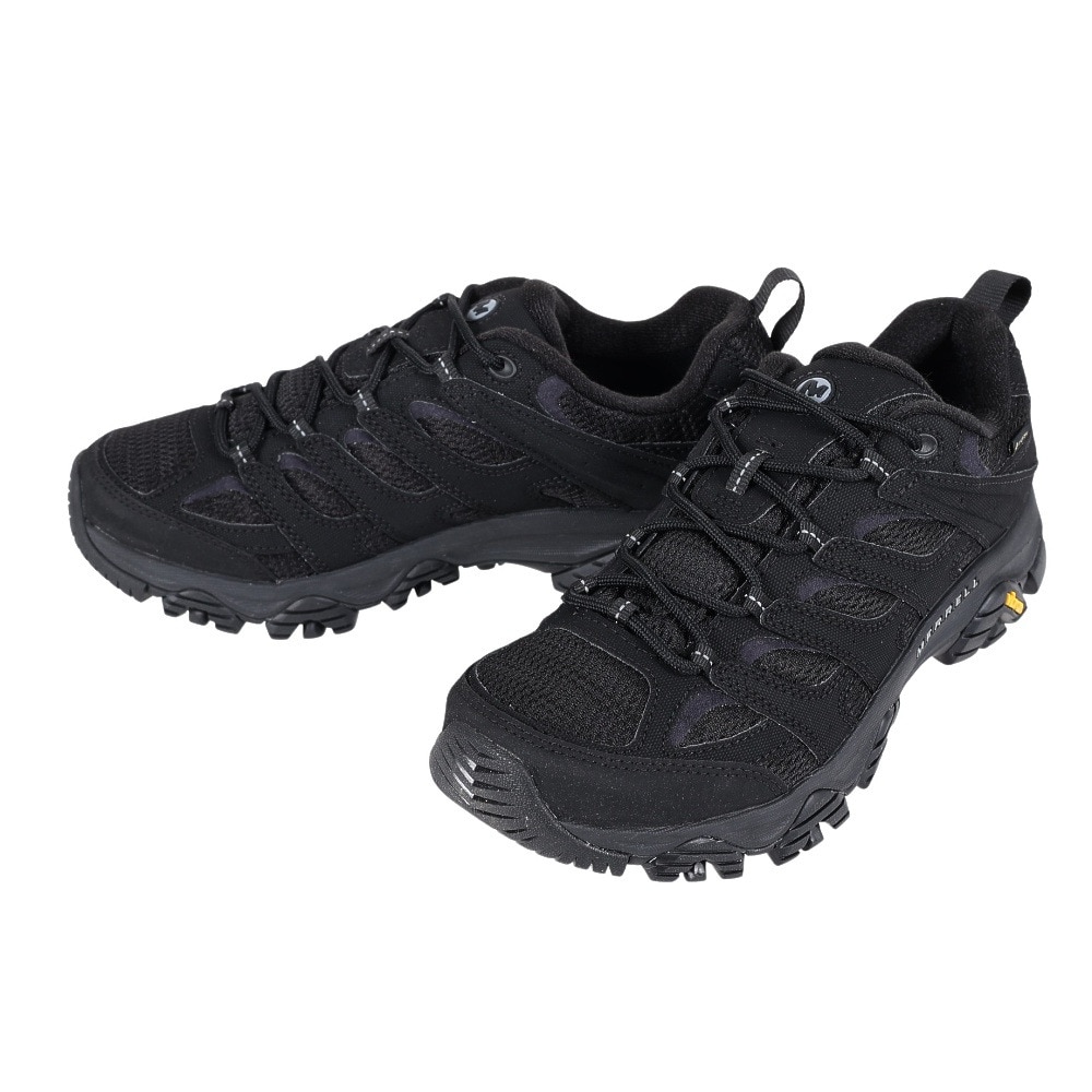 メレル（MERRELL）（メンズ）トレッキングシューズ ローカット 登山靴 モアブ シンセティック ゴアテックス 500239 ブラック  アウトドア・キャンプ用品はエルブレス