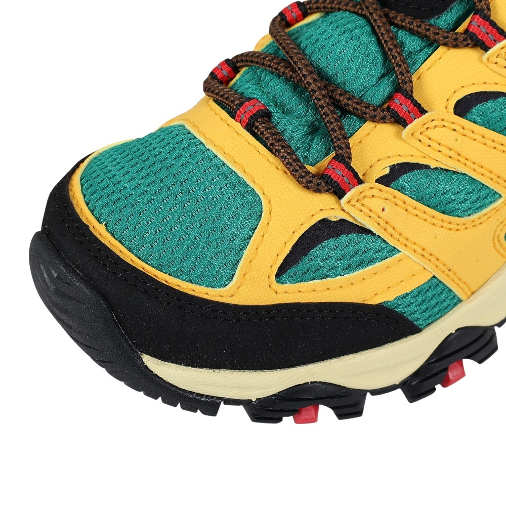 メレル（MERRELL）（メンズ）トレッキングシューズ ローカット 登山靴 モアブ 3 シンセティック ゴアテックス 500241 イエロー ビブラムソール