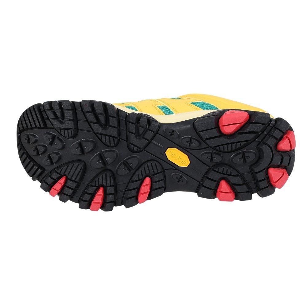 メレル（MERRELL）（メンズ）トレッキングシューズ ローカット 登山靴 モアブ 3 シンセティック ゴアテックス 500241 イエロー ビブラムソール