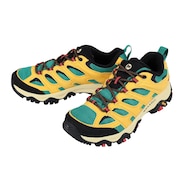 メレル（MERRELL）（メンズ）トレッキングシューズ ローカット 登山靴 モアブ 3 シンセティック ゴアテックス 500241 イエロー ビブラムソール