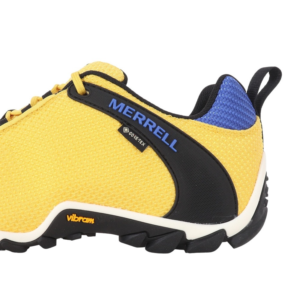 メレル（MERRELL）（メンズ、レディース）トレッキングシューズ ローカット 登山靴 カメレオン 8 ストーム ゴアテックス 500381 YELLOW イエロー ビブラムソール