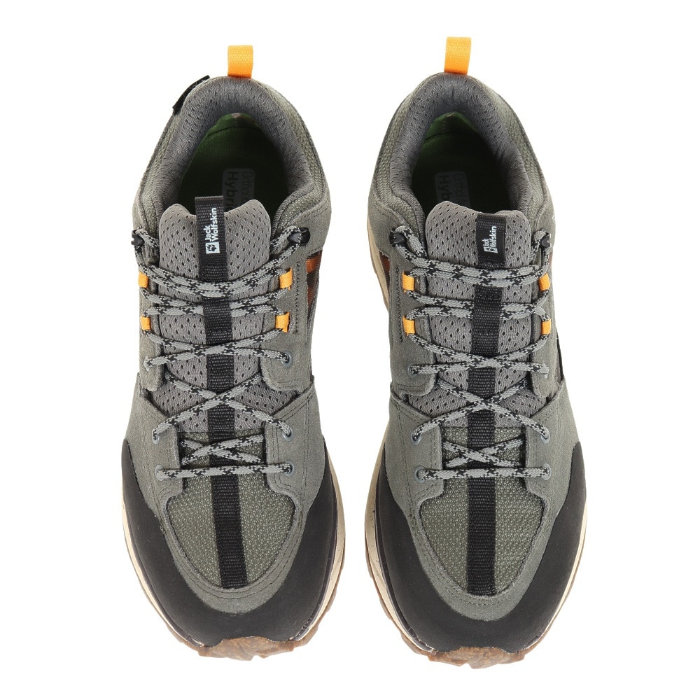 ジャックウルフスキン（JackWolfskin）（メンズ）トレッキングシューズ 登山靴 TERRAQUEST TEXAPORE LOW M 4056401-4143 カーキ 完全防水