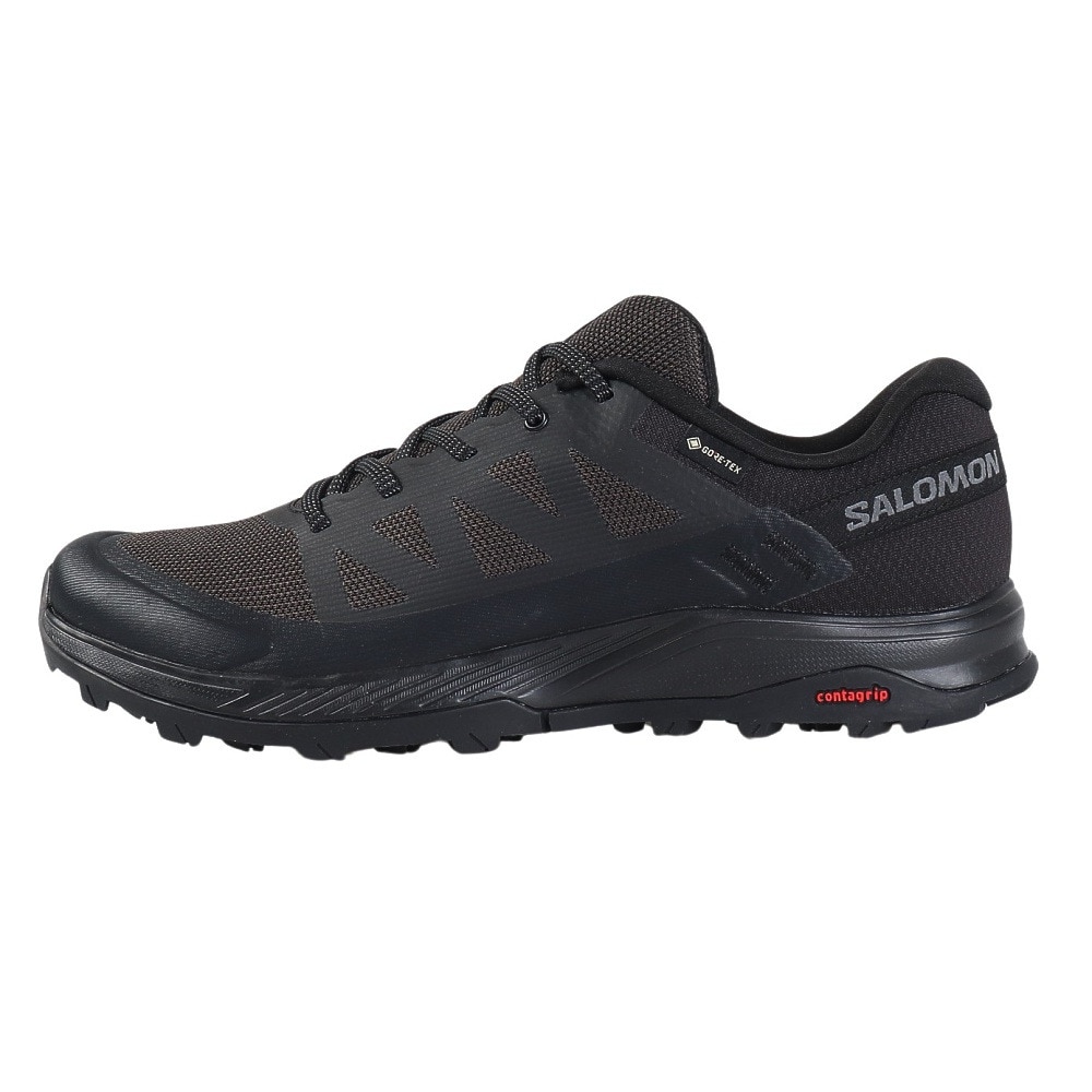 サロモン（SALOMON）（メンズ）ゴアテックス トレッキングシューズ ローカット 登山靴 アウトライズ L47141800