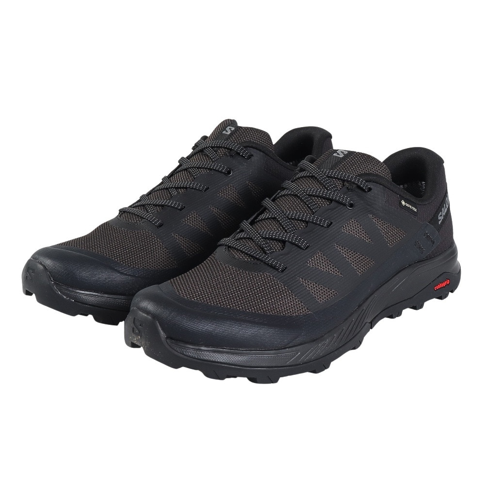 サロモン（SALOMON）（メンズ）ゴアテックス トレッキングシューズ ローカット 登山靴 アウトライズ L47141800