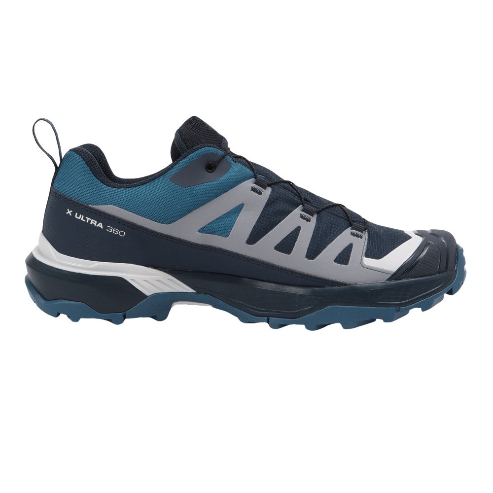 サロモン（SALOMON）（メンズ）ゴアテックス トレッキングシューズ ローカット 登山靴 エックスウルトラ360 X ULTRA 360 L47453400
