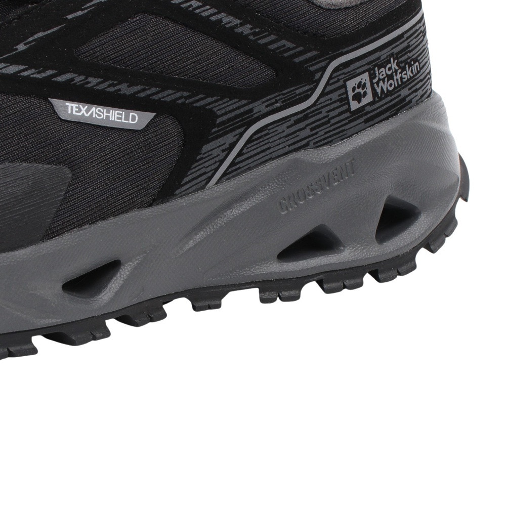 ジャックウルフスキン（JackWolfskin）（メンズ）トレッキングシューズ ローカット 登山靴 プレライトテキサシールド ロー A62077-6000