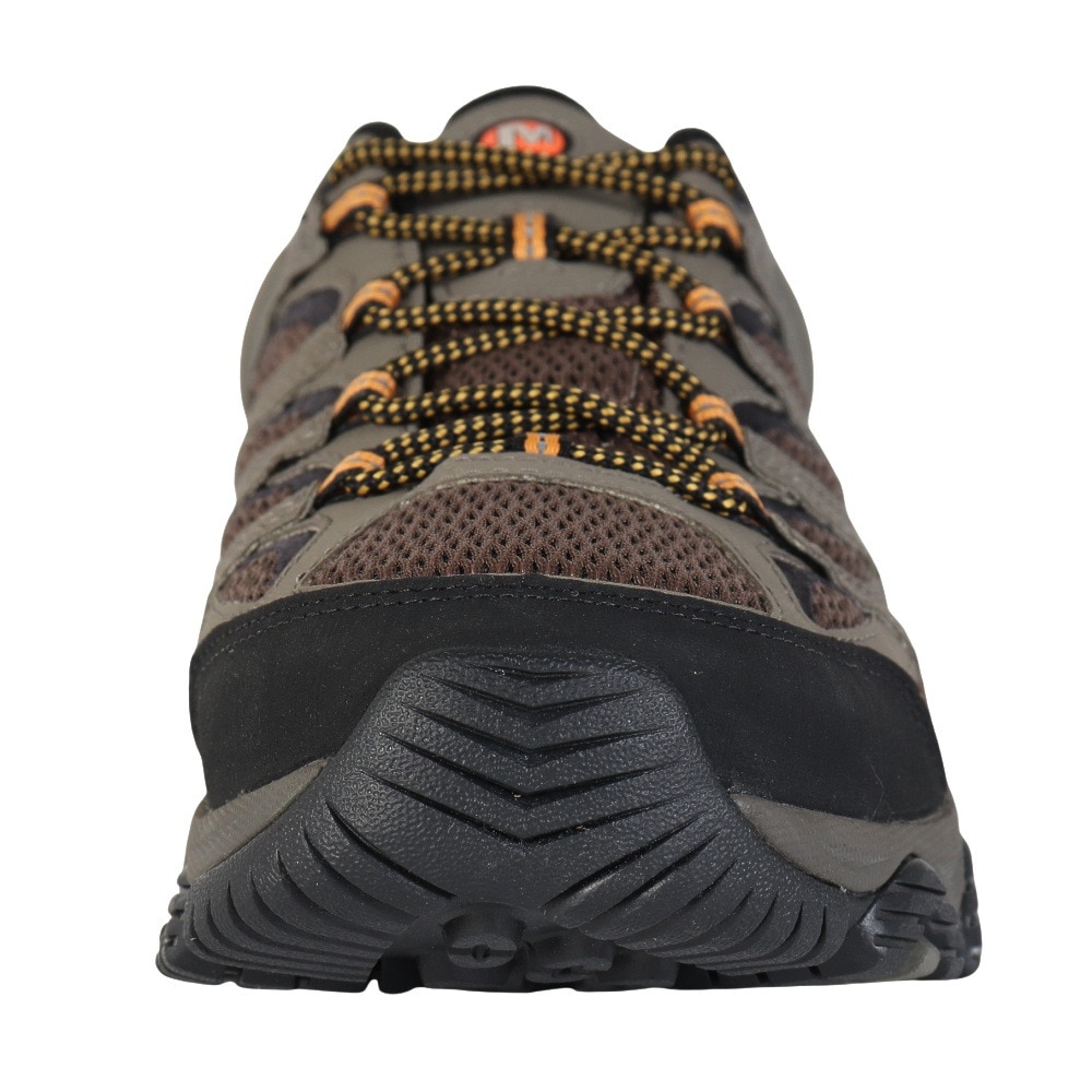 メレル（MERRELL）（メンズ）トレッキングシューズ ローカット 登山靴 モアブ 3 シンセティック ゴアテックス ワイド 500643W WALNUT サンドベージュ