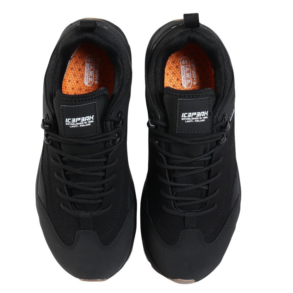 アイスピーク（ICEPEAK）（メンズ）トレッキングシューズ ローカット 登山靴 ACKAS 2.0 MR 78237 100 990 ブラック