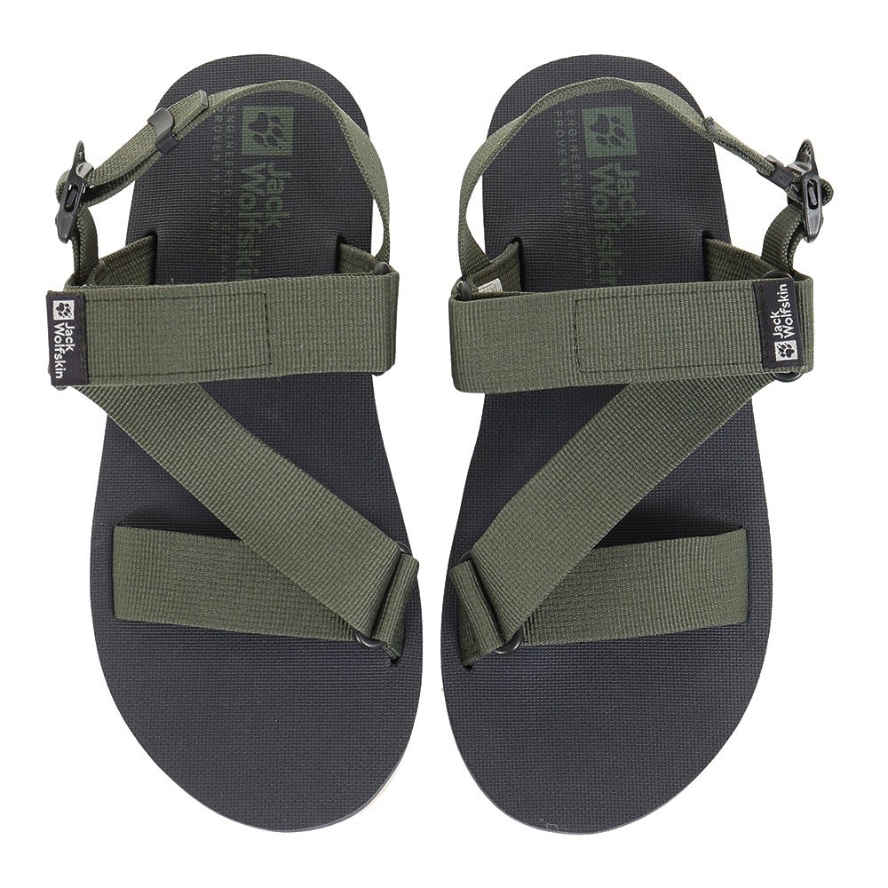 ジャックウルフスキン（JackWolfskin）（メンズ）URBAN ENTDECKUNG ベルトサンダル M 4056711-5032 オリーブ