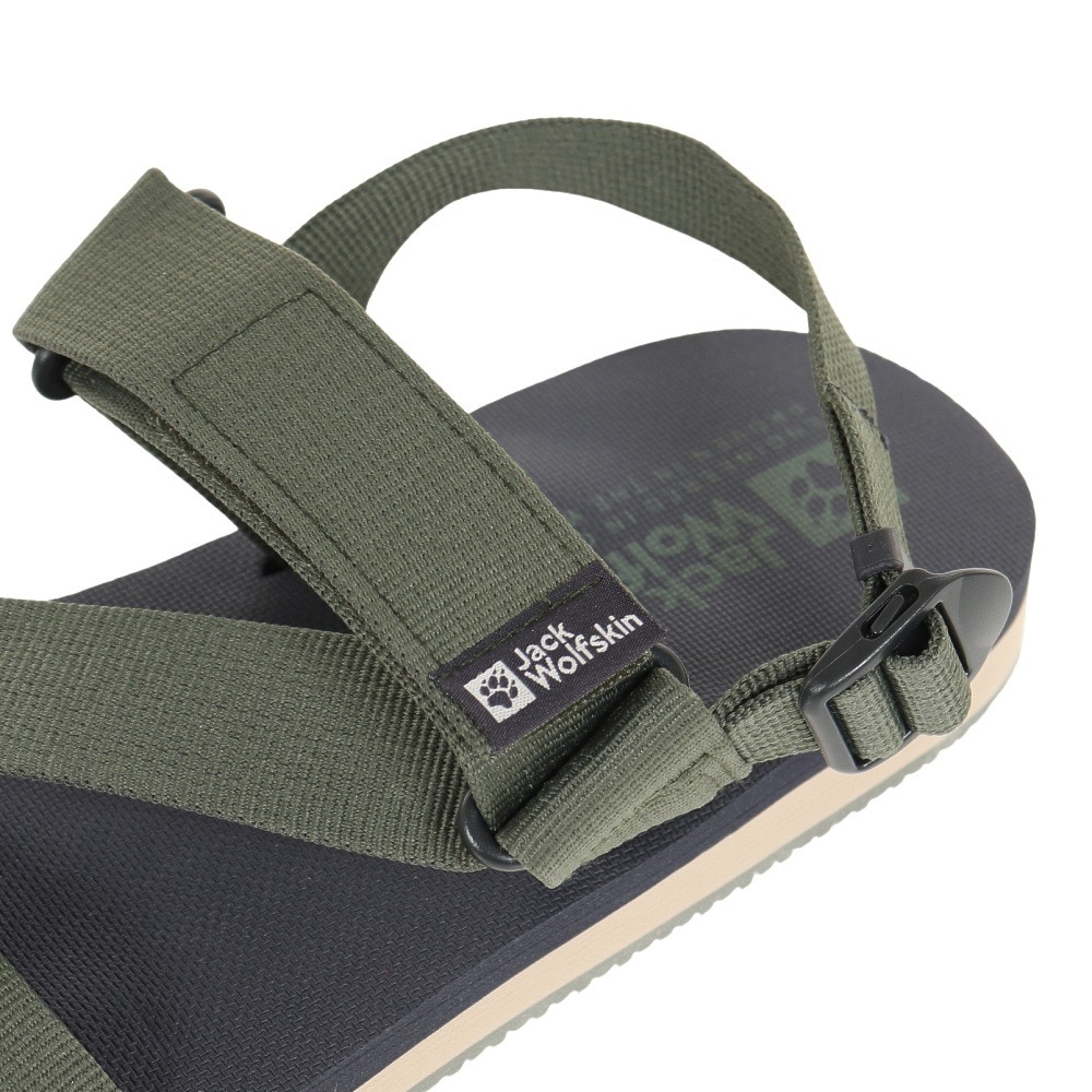 ジャックウルフスキン（JackWolfskin）（メンズ）URBAN ENTDECKUNG ベルトサンダル M 4056711-5032 オリーブ