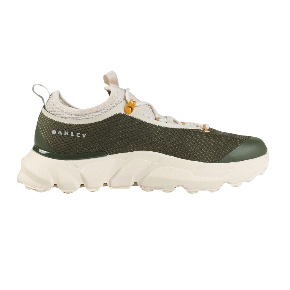 オークリー（OAKLEY）（メンズ）トレッキングシューズ ローカット ライト シールド FOF100587-86L カーキ 防水 高耐久