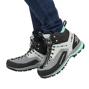 (レディース)トレッキングシューズ 登山靴 ベッタテック GTX WMS 481074/613 グレー×グリーン 防水 ゴアテックス