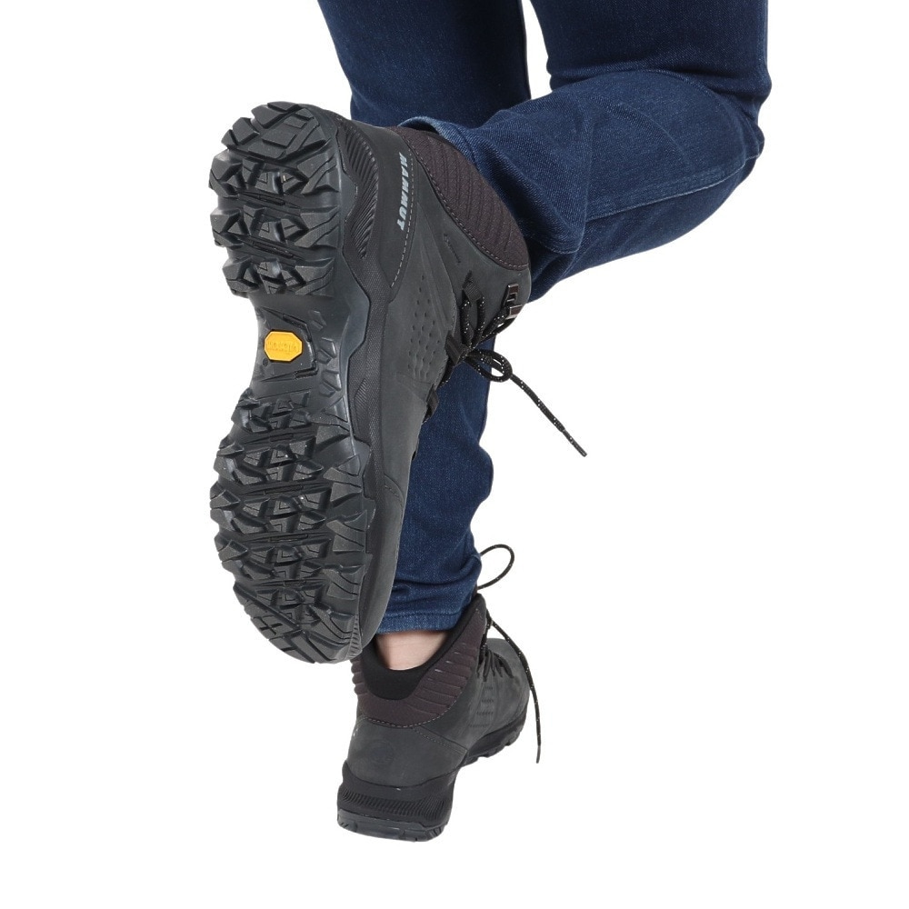マムート(MAMMUT)(レディース)ハイキングシューズ Nova IV Mid ゴアテックス 3030-04730-0001 ブラック