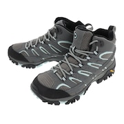 メレル(MERRELL)(レディース)アウトドア トレッキングシューズ 登山靴 モアブ 2 ミッド GTX ワイド 06060W SEDONA SAGE ゴアテックス 400g