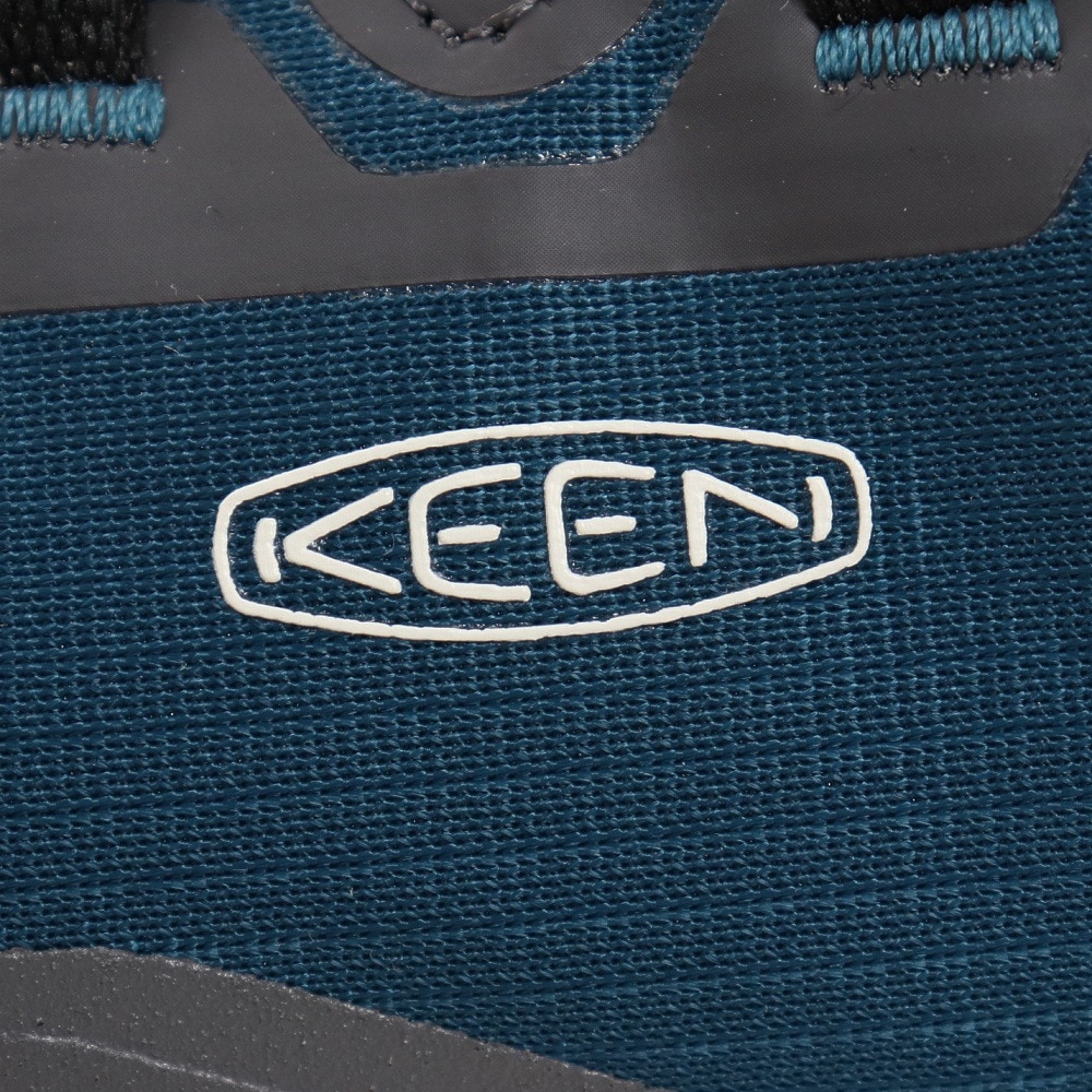 キーン（KEEN）（レディース）ウォータープルーフ ハイキングシューズ 登山靴 テンポフレックスミッド Blue Coral/Star White 1025465 マリーンブルー 防水 
