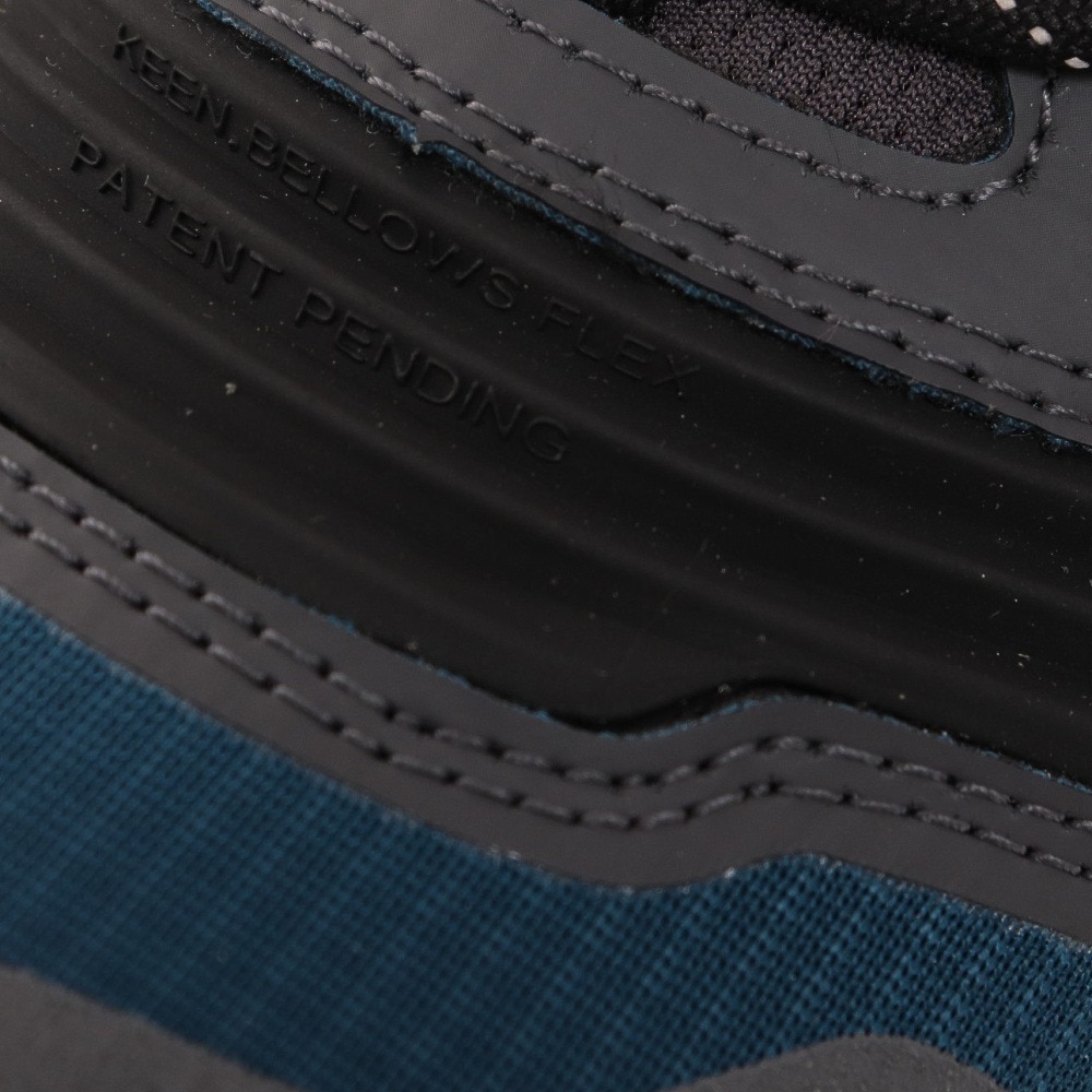 キーン（KEEN）（レディース）ウォータープルーフ ハイキングシューズ 登山靴 テンポフレックスミッド Blue Coral/Star White 1025465 マリーンブルー 防水 