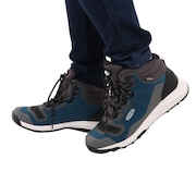 (レディース)ウォータープルーフ ハイキングシューズ 登山靴 テンポフレックスミッド Blue Coral/Star White 1025465 マリーンブルー 防水