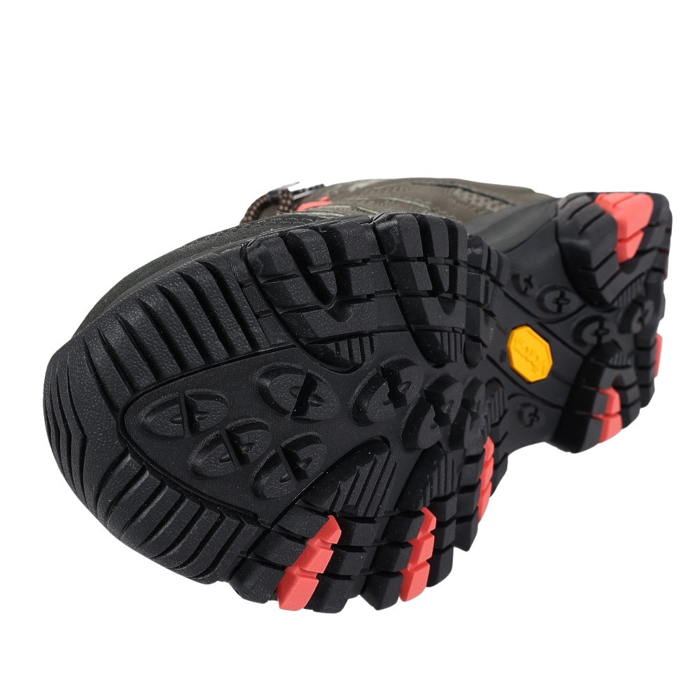 メレル（MERRELL）（レディース）ゴアテックス トレッキングシューズ ミッドカット 登山靴 MOAB 3 SYNTHETIC MID 500182 OLIVE ビブラムソール
