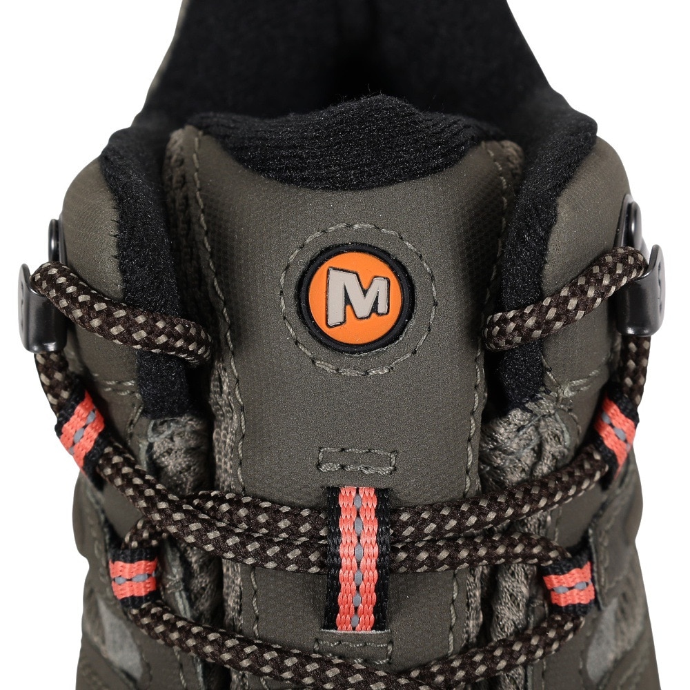 メレル（MERRELL）（レディース）ゴアテックス トレッキングシューズ ミッドカット 登山靴 MOAB 3 SYNTHETIC MID 500182 OLIVE ビブラムソール