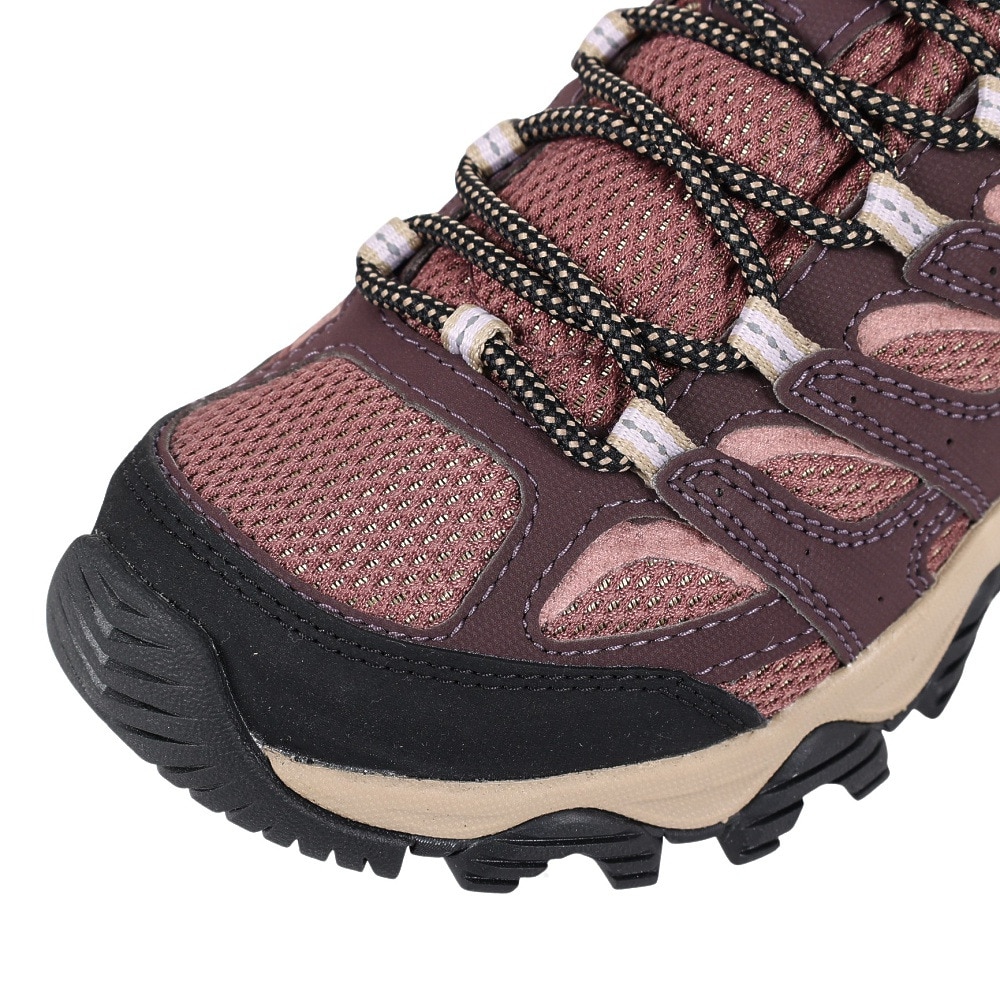 メレル（MERRELL）（レディース）トレッキングシューズ ハイカット 登山靴 MOAB 3 SYNTHETIC MID ゴアテックス 500184 BURGUNDY バーガンディー ビブラムソール