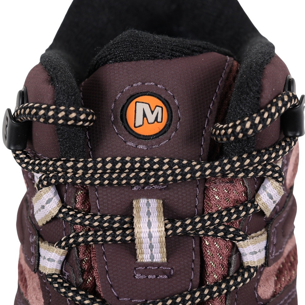 メレル（MERRELL）（レディース）ゴアテックス トレッキングシューズ ミッドカット 登山靴 モアブ3 SYNTHETIC MID 500184 BURGUNDY ビブラムソール