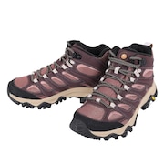 メレル（MERRELL）（レディース）トレッキングシューズ ハイカット 登山靴 MOAB 3 SYNTHETIC MID ゴアテックス 500184 BURGUNDY バーガンディー ビブラムソール