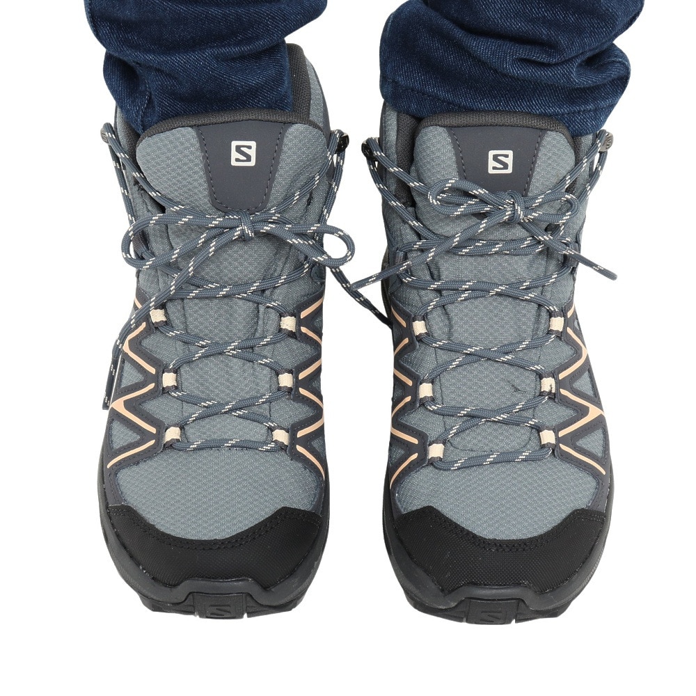 サロモン（SALOMON）（レディース）ゴアテックス DAINTREE デインツリー ミッド L41678500 トレッキングシューズ 登山靴