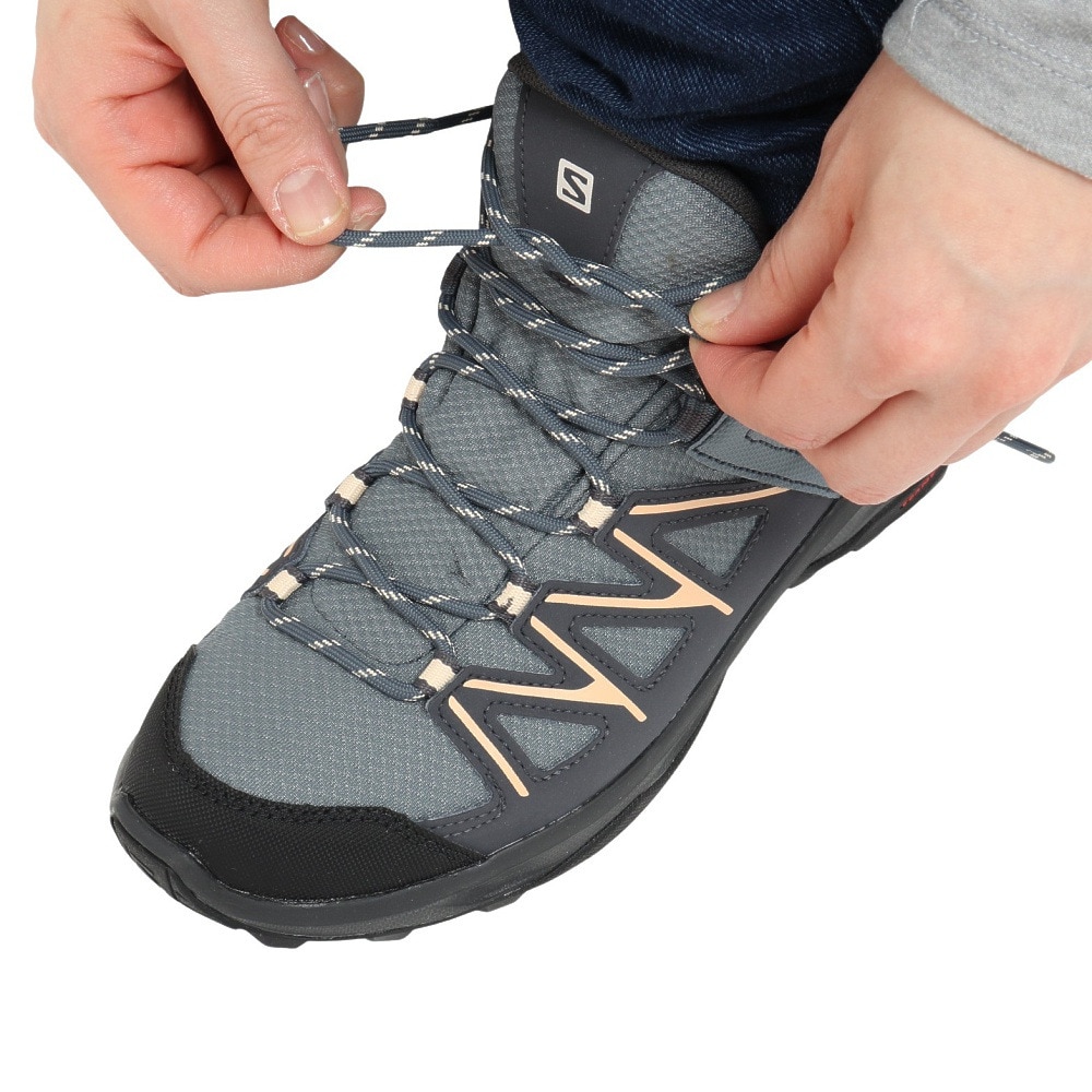 サロモン（SALOMON）（レディース）ゴアテックス DAINTREE デインツリー ミッド L41678500 トレッキングシューズ 登山靴