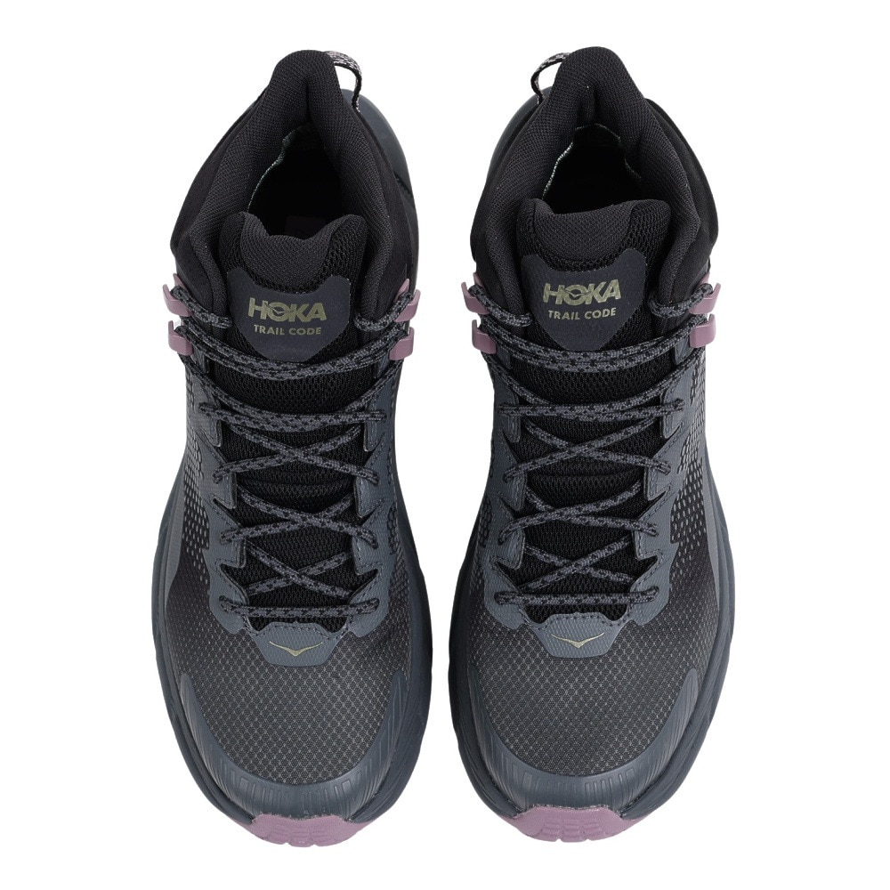 ホカ（HOKA）（レディース）ゴアテックス トレッキングシューズ ハイカット 登山靴 TRAIL CODE トレイルコード GTX 1123166-BCSTL
