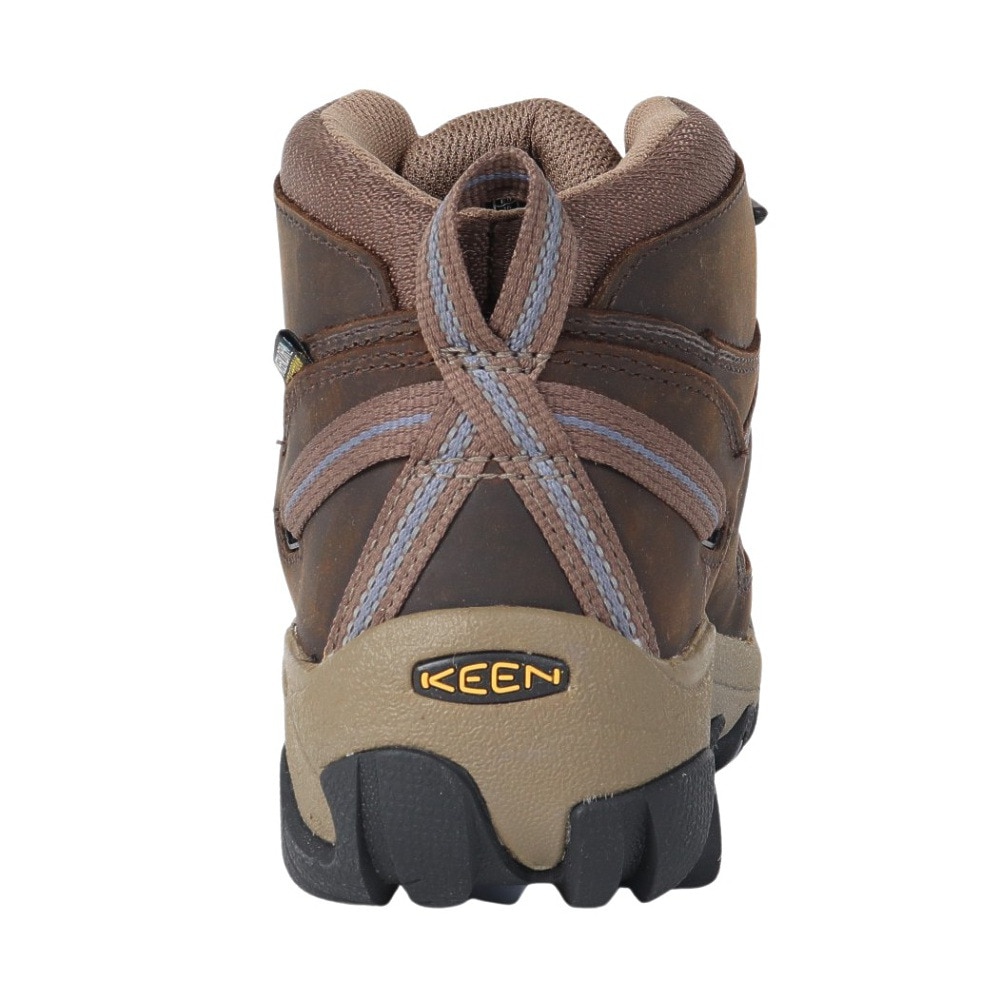 キーン（KEEN）（レディース）ウォータープルーフ トレッキングシューズ ミッドカット 登山靴 ターギー2 MID 1004114 ベージュ