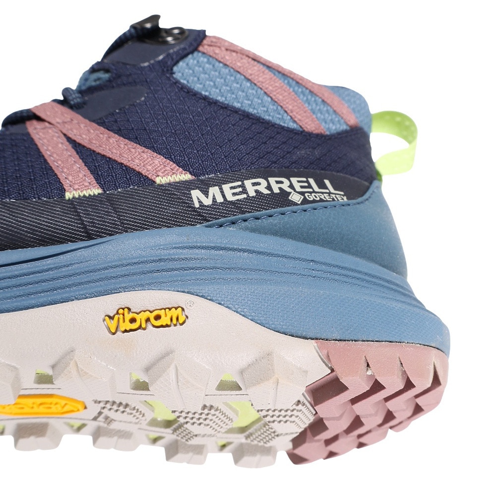 メレル（MERRELL）（レディース）トレッキングシューズ ハイカット 登山靴 サイレン 4 ミッド ゴアテックス 037288 SEA シー