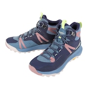 メレル（MERRELL）（レディース）トレッキングシューズ ハイカット 登山靴 サイレン 4 ミッド ゴアテックス 037288 SEA シー