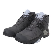 (レディース)トレッキングシューズ ハイカット 登山靴 エックス ウルトラ 4 ミッド ゴアテックス W M L41625000 グレー
