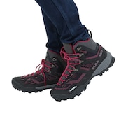 マムート（MAMMUT）（レディース）トレッキングシューズ ハイカット 登山靴 Ducan High ゴアテックス 3030-03481-00309 ブラック×ピンク ビブラムソール