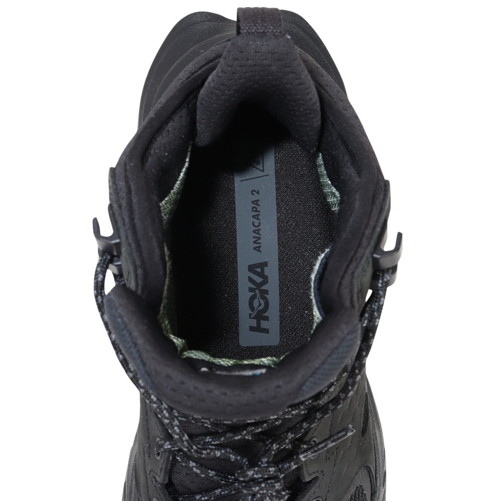 ホカ（HOKA）（レディース）トレッキングシューズ ミドルカット 登山靴 アナカパ 2 ミッド GTX 1142831-BBLC ブラック
