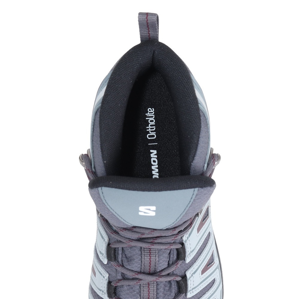 サロモン（SALOMON）（レディース）トレッキングシューズ ハイカット 登山靴 X ウルトラパイオニア GORE-TEX L47170500 グレー
