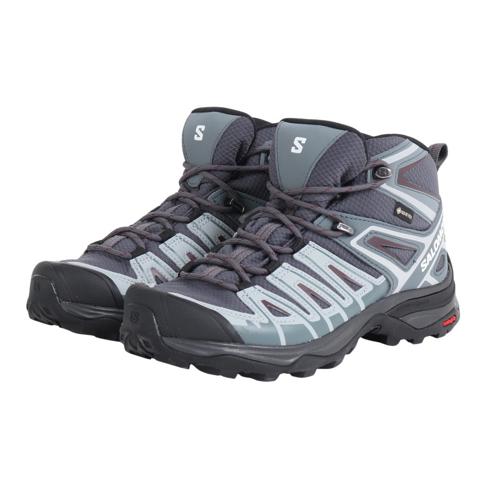 サロモン（SALOMON）（レディース）トレッキングシューズ ハイカット 登山靴 X ウルトラパイオニア GORE-TEX L47170500 グレー