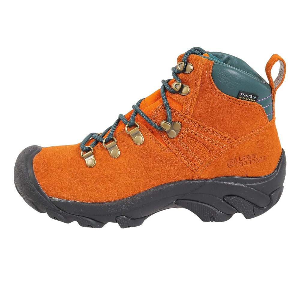 キーン（KEEN）（レディース）トレッキングシューズ ハイカット 登山靴 ピレニーズ KEEN×Leave No Trace 1028109 シューレース付