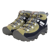 キーン（KEEN）（レディース）トレッキングシューズ ターギー II ミッド KEEN x atelierBluebottle 1028316 グリーン×ネイビー