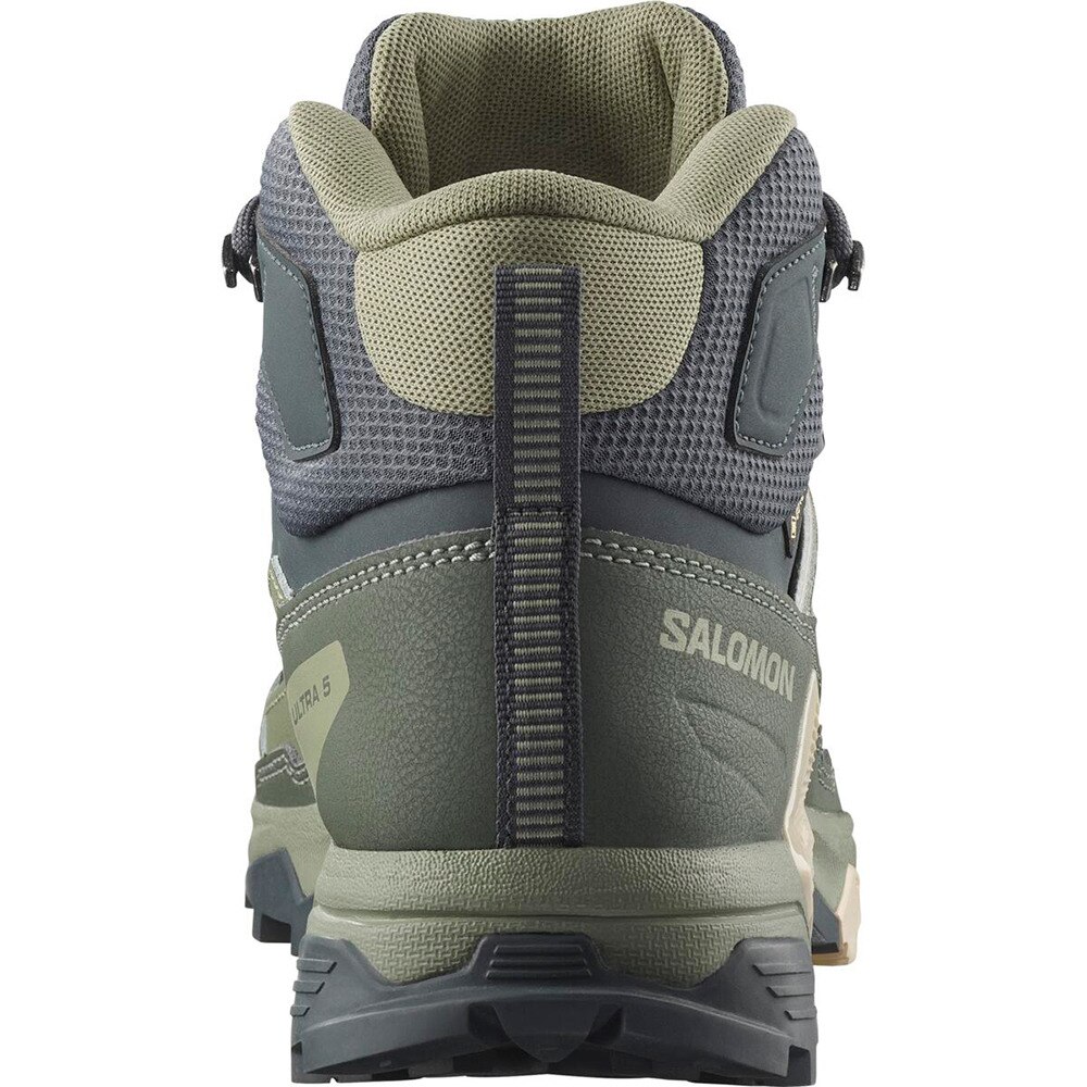 サロモン（SALOMON）（レディース）ハイキングブーツ X ULTRA 5 MID GORE-TEX L47754600 グリーン