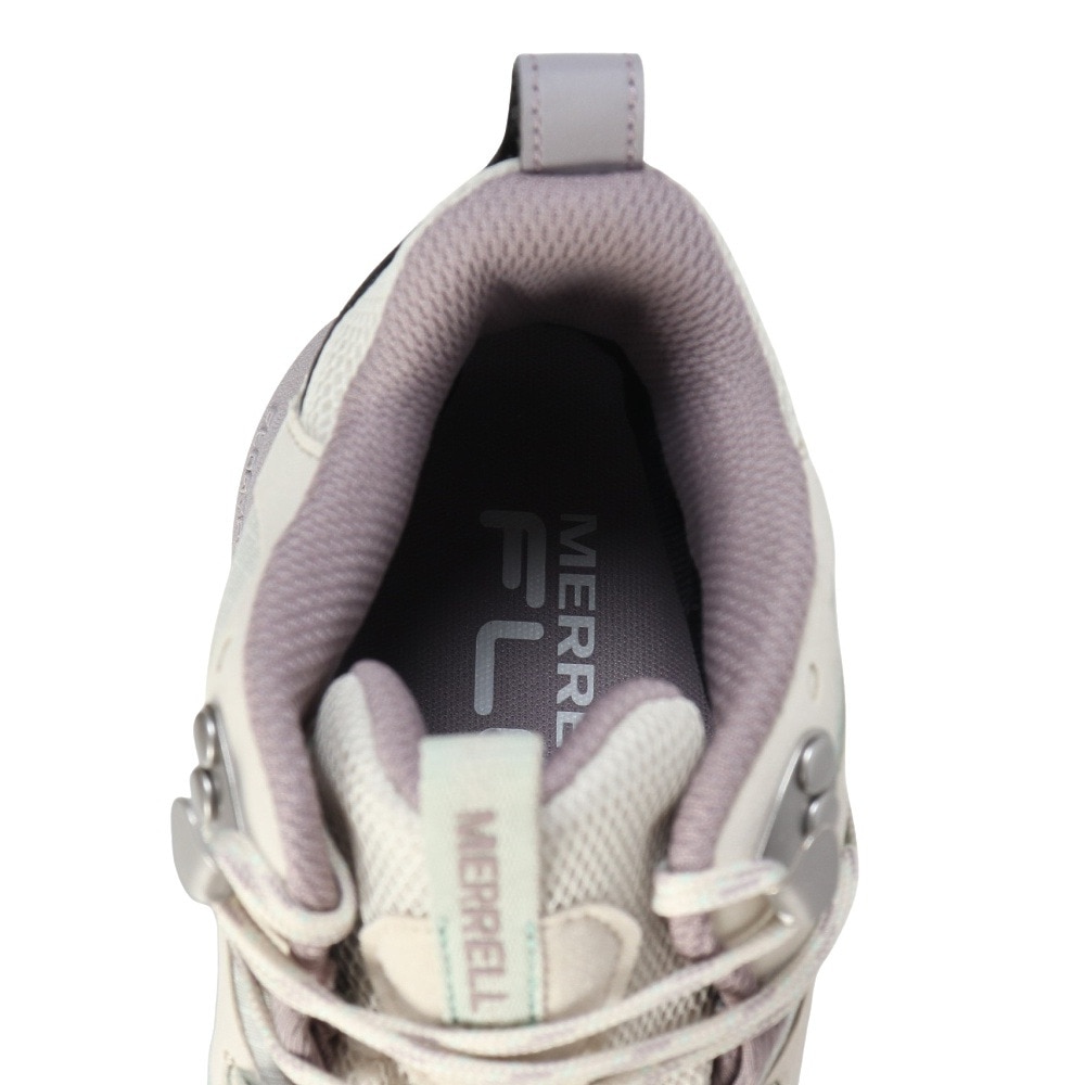 メレル（MERRELL）（レディース）トレッキングシューズ ハイカット 登山靴 モアブ スピード 2 ミッド ゴアテックス 038500 GRAIGE パープル