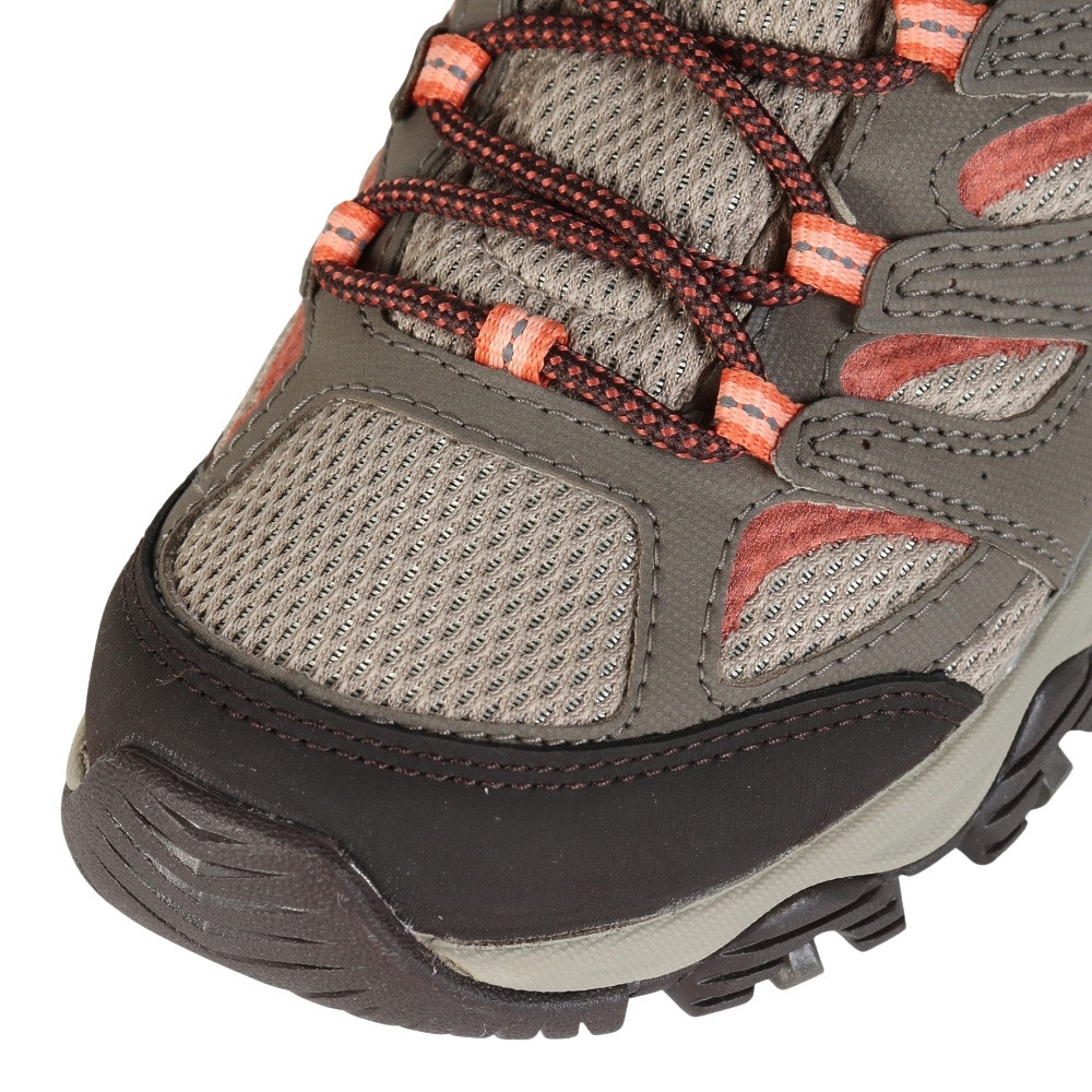 メレル（MERRELL）（レディース）トレッキングシューズ ハイカット 登山靴 モアブ 3 シンセティック ミッド ゴアテックス ワイド 500640 BUNGEE CORD ベージュ