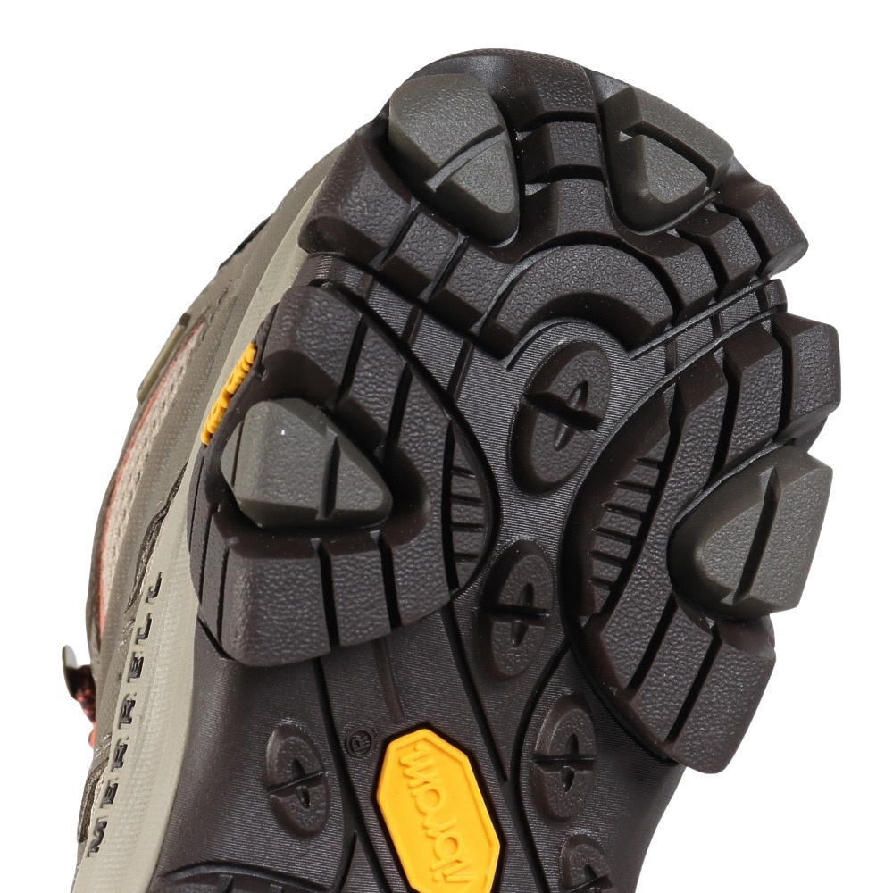 メレル（MERRELL）（レディース）トレッキングシューズ ハイカット 登山靴 モアブ 3 シンセティック ミッド ゴアテックス ワイド 500640 BUNGEE CORD ベージュ