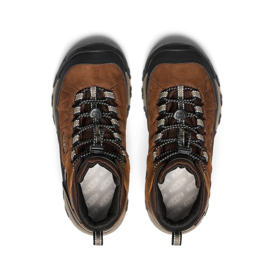 キーン（KEEN）（キッズ）ターギー フォー ミッド ウォータープルーフ 防水ハイキングシューズ 1029559