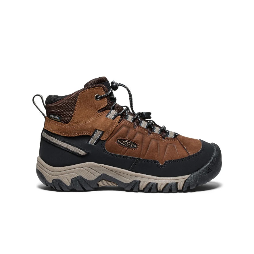 キーン（KEEN）（キッズ）ターギー フォー ミッド ウォータープルーフ 防水ハイキングシューズ 1029559