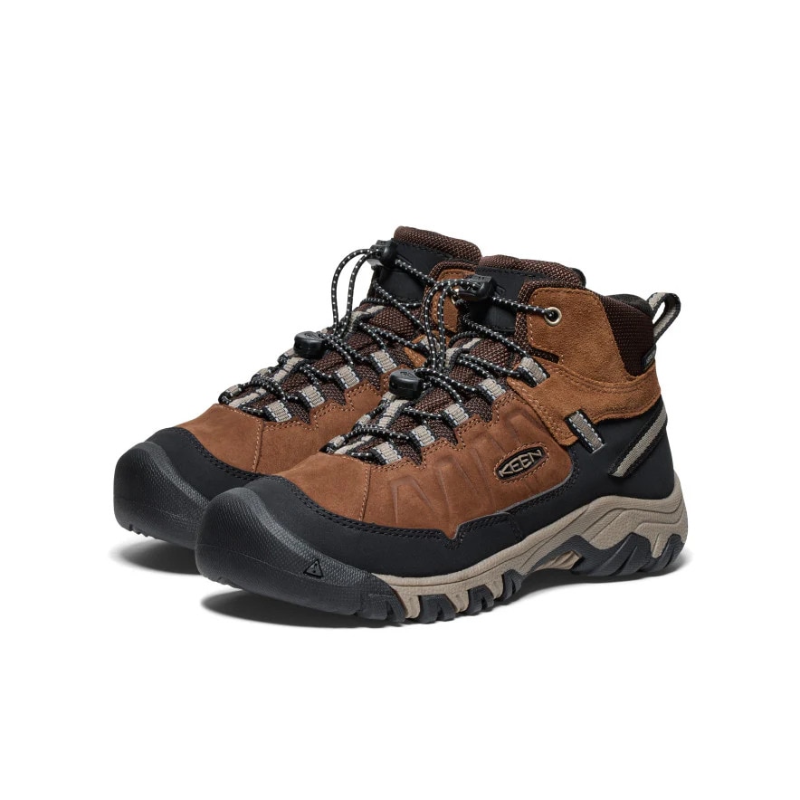 キーン（KEEN）（キッズ）ターギー フォー ミッド ウォータープルーフ 防水ハイキングシューズ 1029559