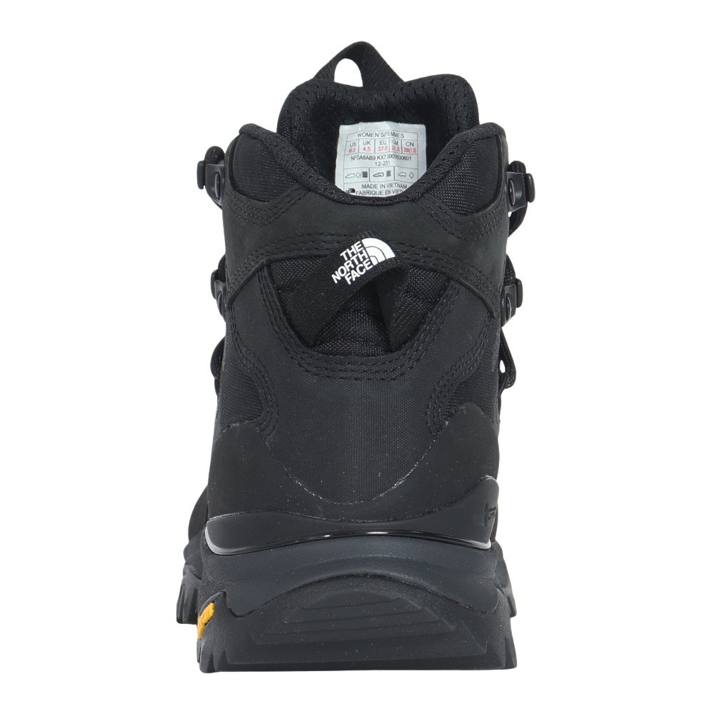 ザ・ノース・フェイス（THE NORTH FACE）（レディース）トレッキングシューズ ハイカット 登山靴 クレストン ハイク ウォータープルーフ NFW52321 KK ブラック
